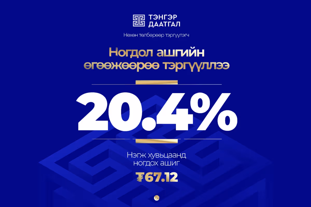 "Тэнгэр Даатгал" ХК нь ногдол ашиг тараана